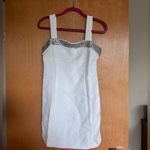 White mini dress - planned on using it for my wedding reception